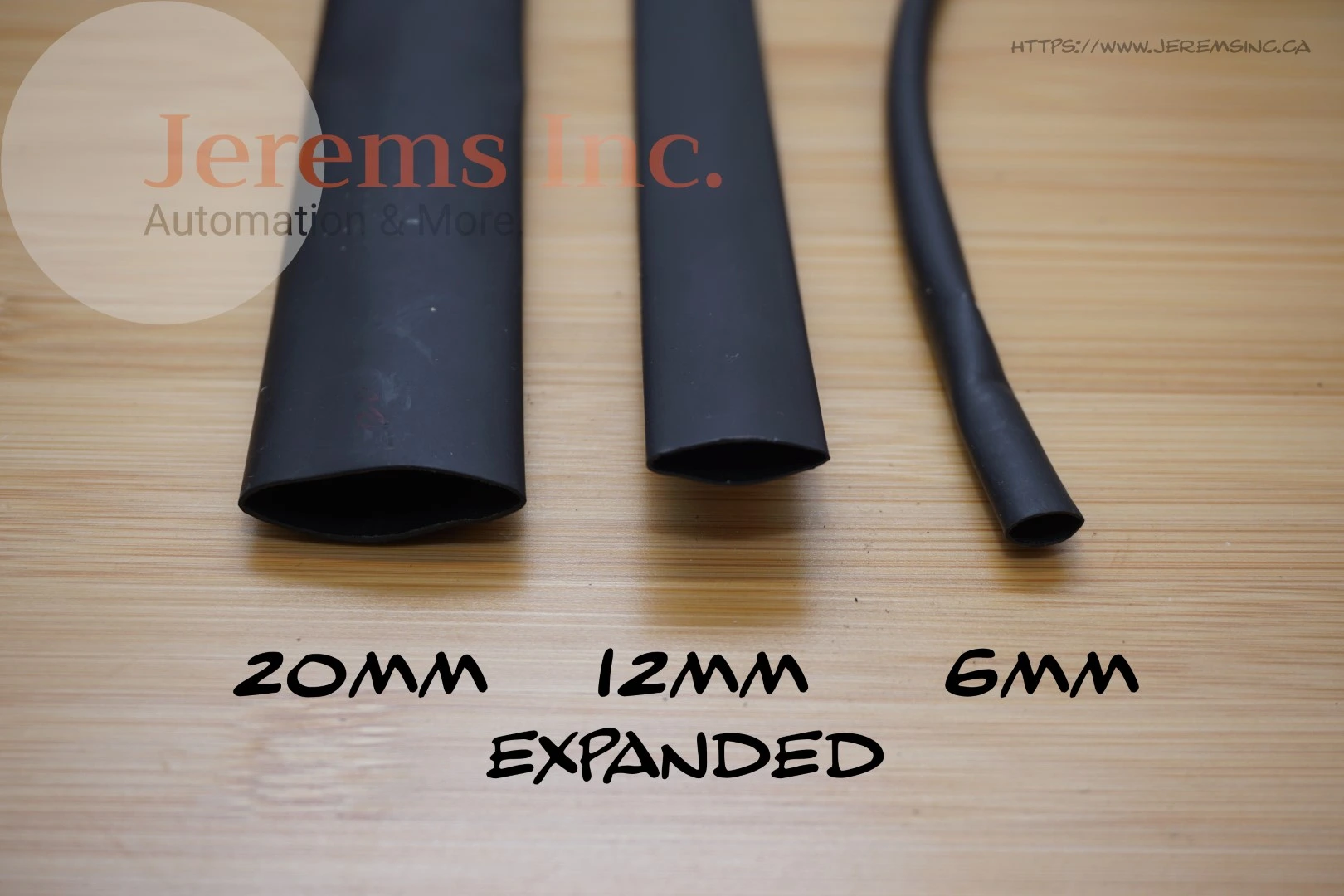 [4:1 Adhesive Lined (Dual Wall) Heat Shrink - BLACK - 6mm] 4:1 Adhesive Lined (Dual Wall) Heat Shrink - BLACK - 6mm