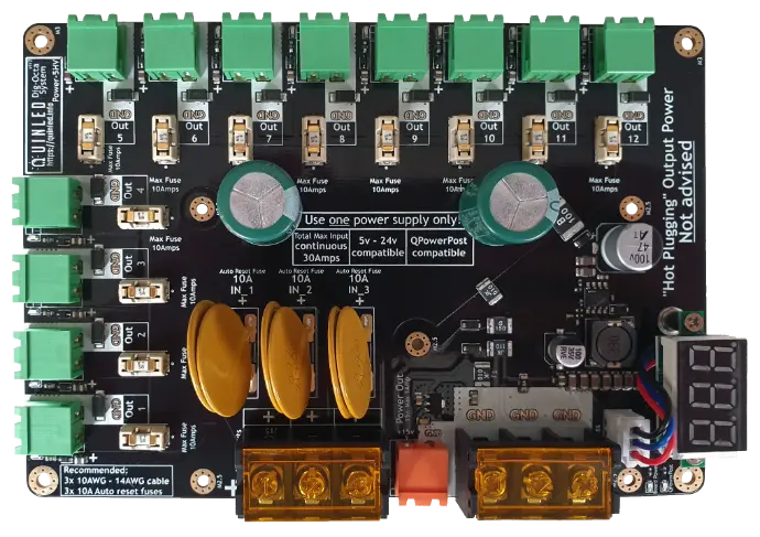 [QLD-DOP5HV] QuinLED Dig-Octa Power-5 High Voltage