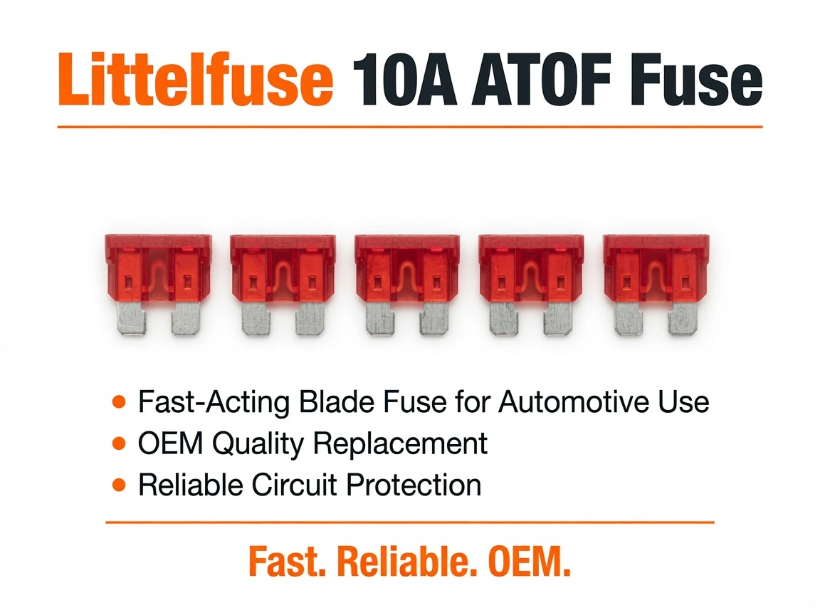 Littlefuse (ATO) Replacement Fuses 10A - 5pk