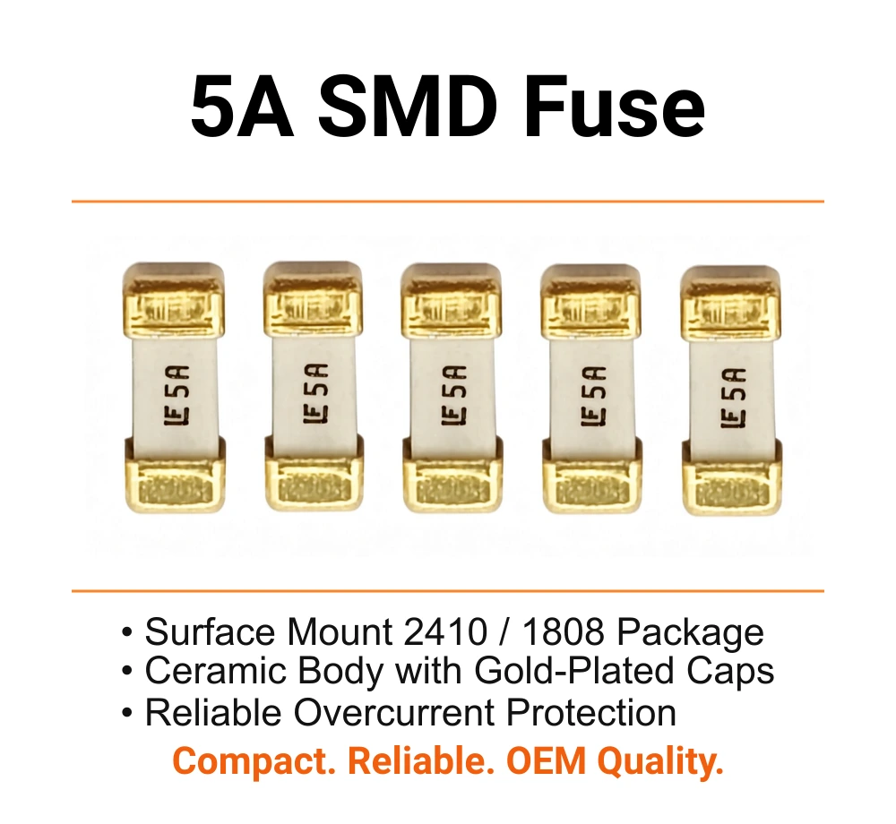 SMD Replacement Fuses - 5pk